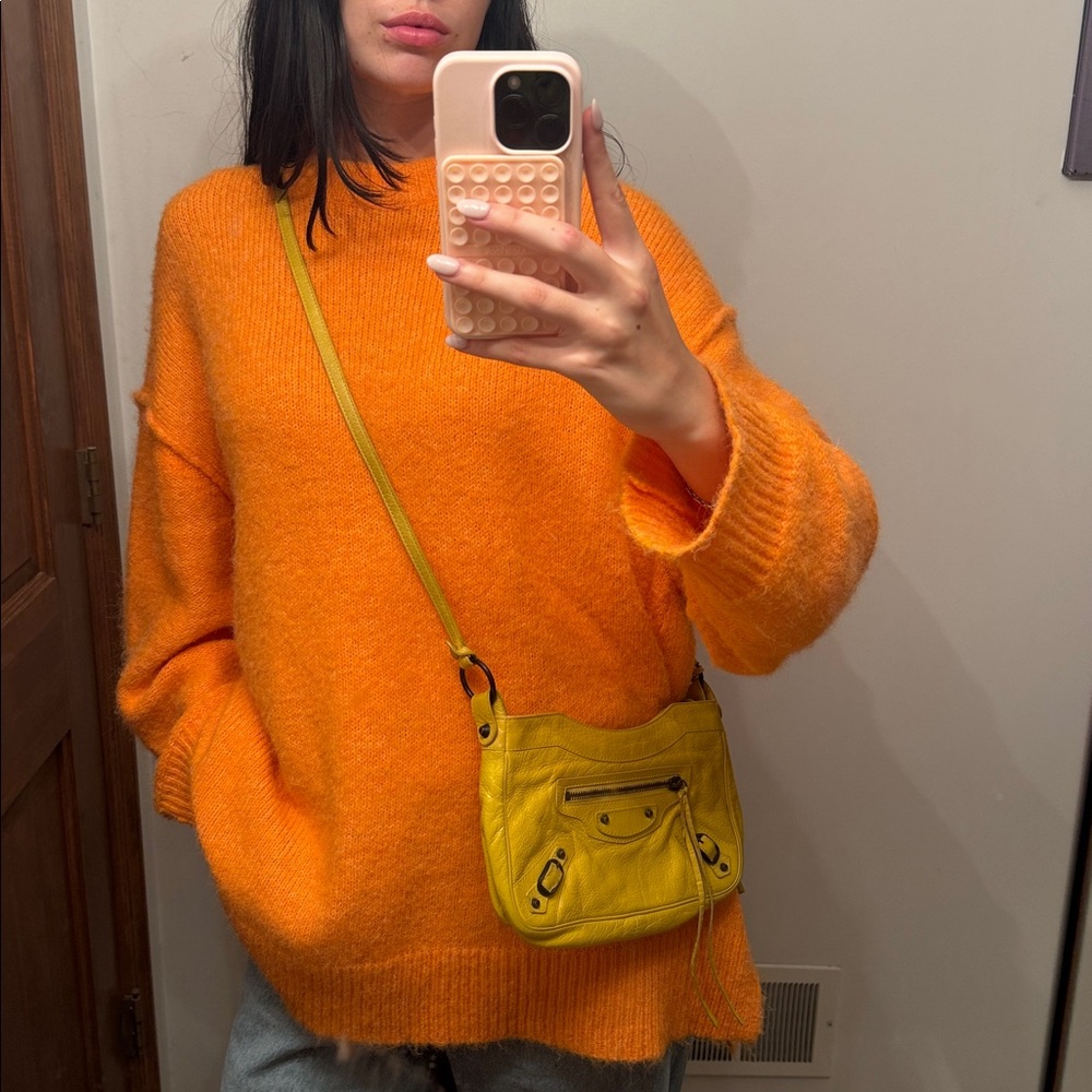 Balenciaga Mustard Yellow Shoulder Bag - Picture 11 of 11